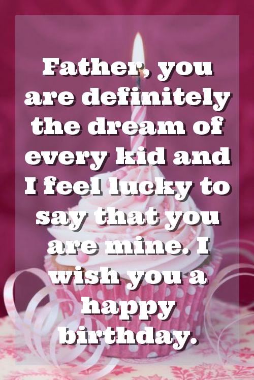 quotes for birthday wishes to father